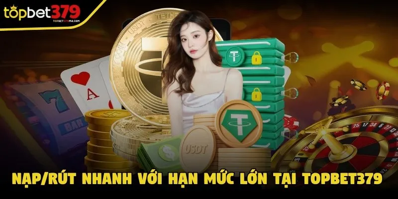 Bet thủ dễ dàng nạp/rút nhanh với hạn mức lớn qua trang chủ